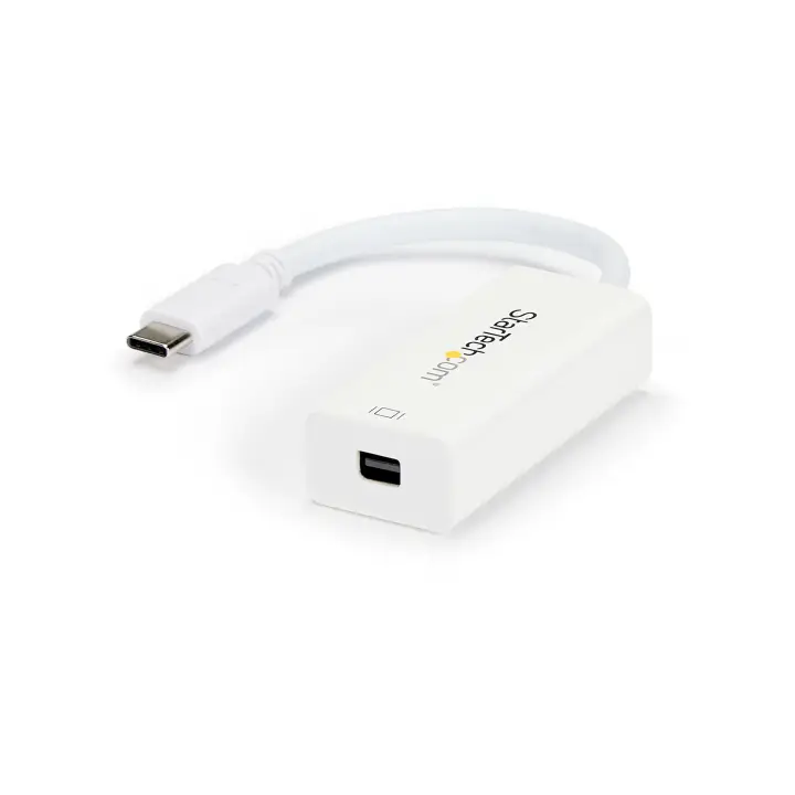 Adaptador USB C a Mini DisplayPort - 4K 60Hz - Blanco - Adaptador..