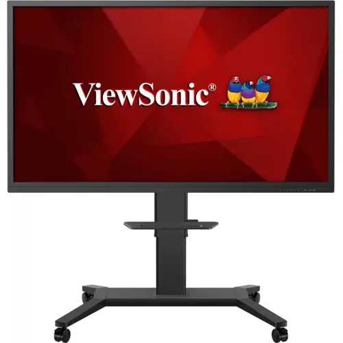 VB-STND-002 soporte para pantalla de señalización 2,18 m (86") Negro - Imagen 3