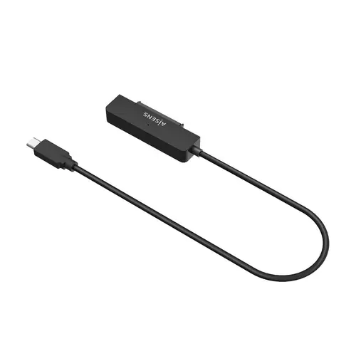 Adaptador SATA a USB-C USB3.0/USB3.1 Gen1 para Discos Duros 2.5?, Negro - Imagen 3