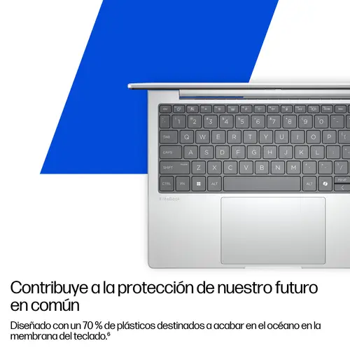 EliteBook 8 G1i Intel Core Ultra 5 225H Portátil 35,6 cm (14") WUXGA 16 GB DDR5-SDRAM 512 GB SSD Wi-Fi 7 (802.11be) Windows 11 Pro AI PC Plata - Imagen 7