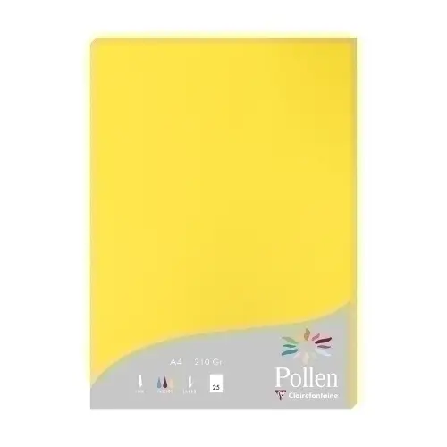 PAPEL CLAIREFONTAINE POLLEN A4 25h AMARI