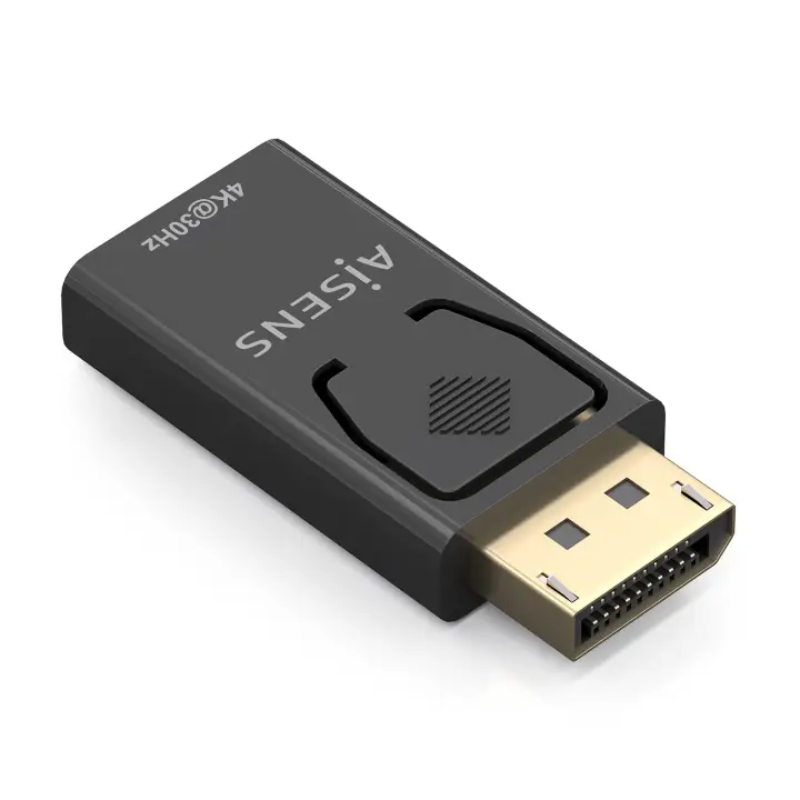 Conversor Displayport A HDMI 4K@30Hz, DP/M-HDMI/H, Negro