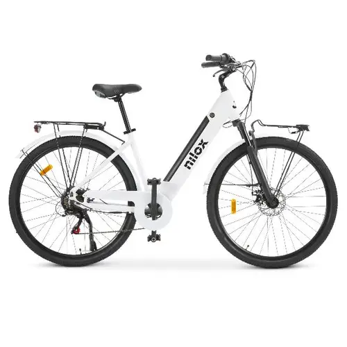 NXEBJ7WH bicicleta eléctrica Blanco Aluminio 71,1 cm (28") 27,5 kg Litio - Imagen 3