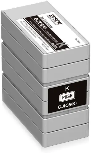 GJIC5(K): Ink cartridge for ColorWorks C831 and GP-M831 (Black) - Imagen 1