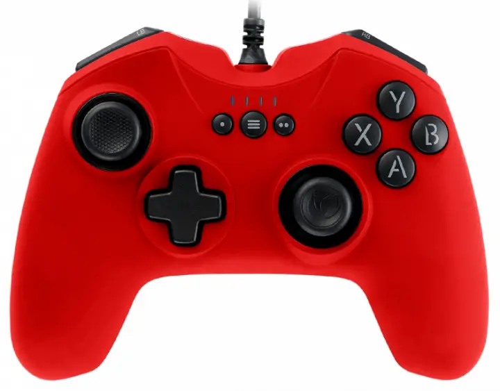 GC-100XF Negro, Rojo USB Gamepad Analógico/Digital PC