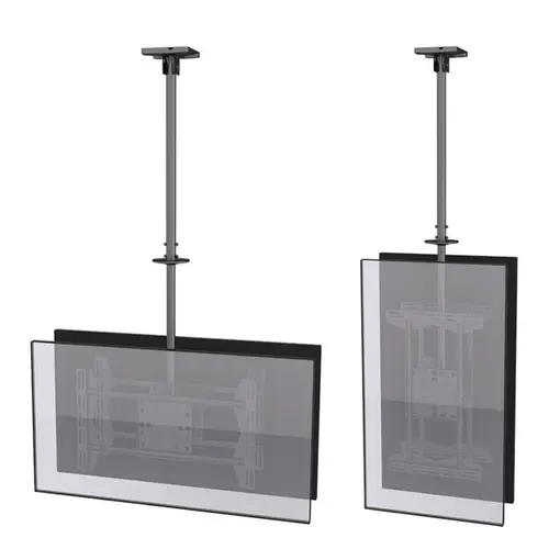 Soporte de TV de doble pantalla para montaje en techo de 32"-75 - Imagen 5