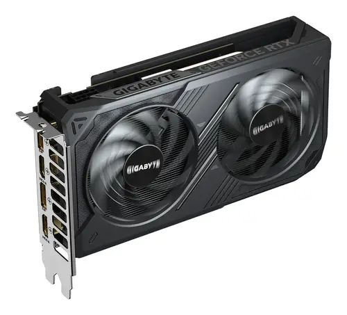 GeForce RTX 5050 WINDFORCE OC 8G Tarjeta Gráfica - 8GB GDDR6, 128bit, PCI-E 5.0, 2587MHz Frecuencia del núcleo, 2 x DP, 2 x HDMI, NVIDIA DLSS 4, GV-N5050WF2OC-8GD - Imagen 5
