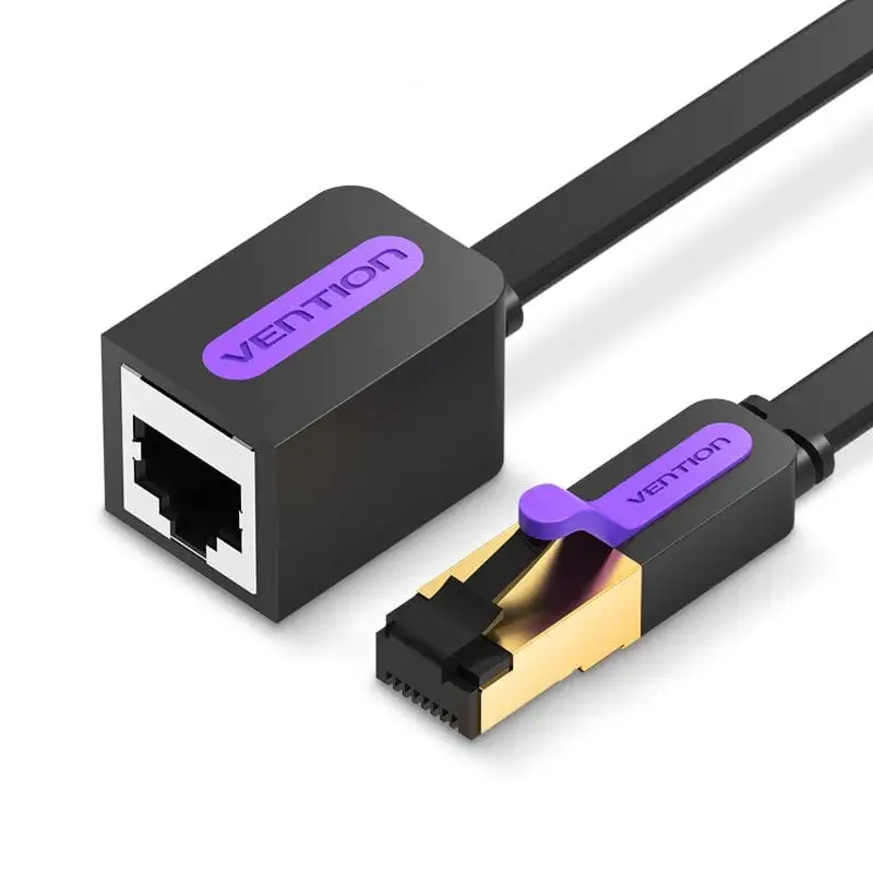 Cable Alargador de Red RJ45 UTP ICBBI Cat.7/ 3m/ Negro