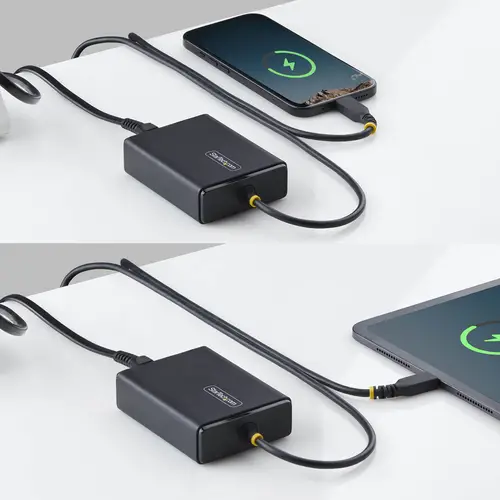 1100LE-USB-C-CHARGER adaptador e inversor de corriente Interior 100 W Negro - Imagen 4