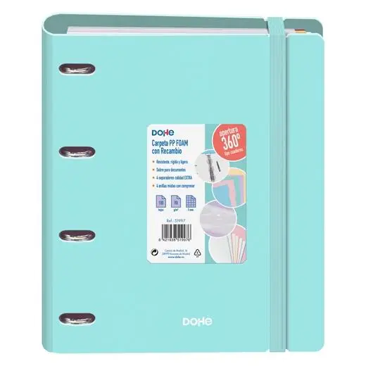 CARPEBLOC DOHE SERENITY A4 POLY VERDE