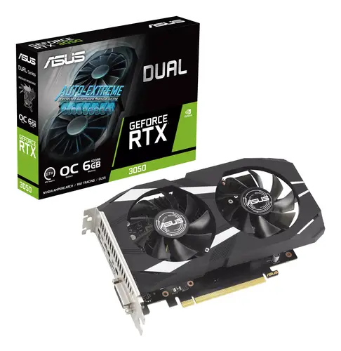 Dual -RTX3050-O6G NVIDIA GeForce RTX 3050 6 GB GDDR6 - Imagen 10
