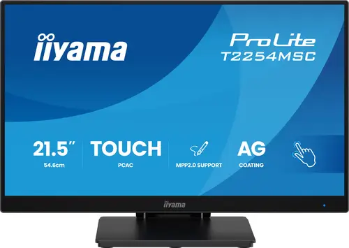 T2254MSC-B2AG pantalla para PC 54,6 cm (21.5") 1920 x 1080 Pixeles Full HD LED Pantalla táctil Negro - Imagen 7