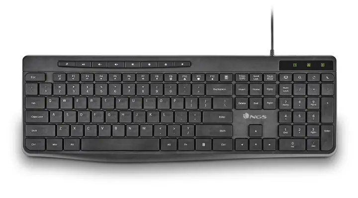 SPECTRA (QUERTY, ES) teclado Hogar / Oficina USB QWERTY Español Negro