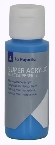 PINTURA ACRIL.PAJARITA 60 ml CYAN A-64 - Pack de 6 unidades