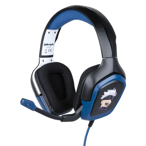 KX JUJUTSU GAMING HEADSET Auriculares Alámbrico Diadema Juego Negro, Azul - Imagen 1