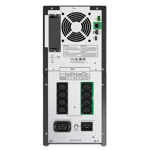 SMT3000IC sistema de alimentación ininterrumpida (UPS) Línea interactiva 3 kVA 2700 W 9 salidas AC - Imagen 2