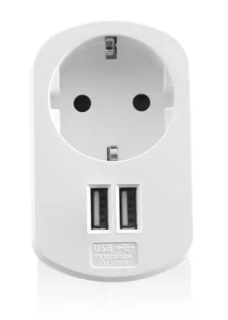 EW1211 cargador de dispositivo móvil Smartphone, Tableta Blanco Corriente alterna Interior