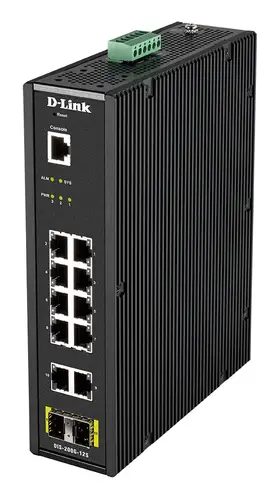 DIS-200G-12S switch Gestionado L2 Gigabit Ethernet (10/100/1000) Negro - Imagen 4