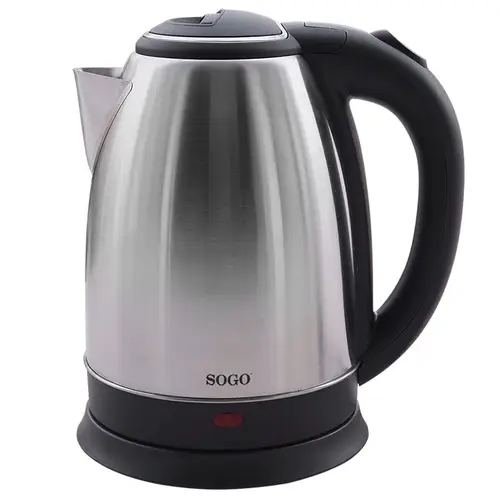KET-SS-5790-SS tetera eléctrica 1,8 L 1500 W Negro, Acero inoxidable - Imagen 14