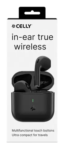 COMPACTBK auricular y casco Auriculares Inalámbrico Dentro de oído Llamadas/Música USB Tipo C Negro - Imagen 4