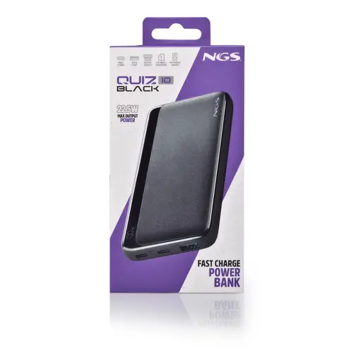 QUIZ 10 10000 mAh Negro - Imagen 5