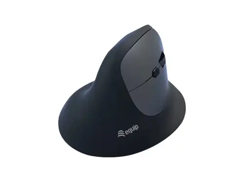 MOUSE EQUIP WIRELESS ERGONOMICO 245120 1600dpi 6 BOTONES DUAL MODE