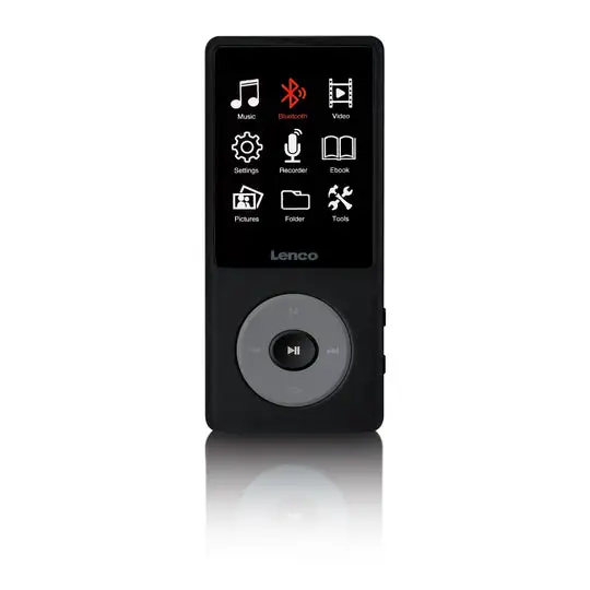 Xemio-860 Reproductor de MP3 8 GB Negro, Gris