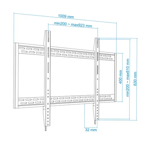 Soporte de pared (monitor / plasma / LCD / LED) 60 - 100 - Imagen 8