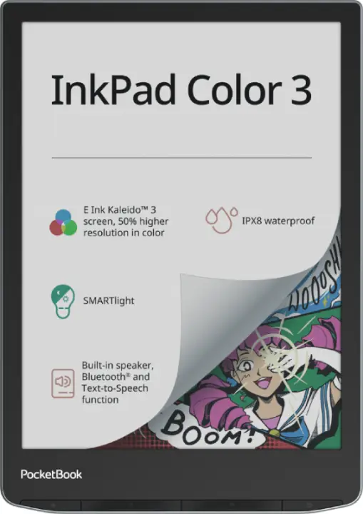 InkPad Color 3 lectore de e-book Pantalla táctil 32 GB Wifi Negr..