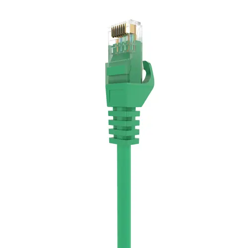 Cable de Red Latiguillo RJ45 LSZH Cat.6A 500 Mhz UTP AWG24, Verde, 0.5M - Imagen 3