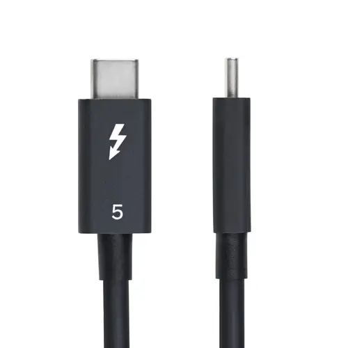 Cable Thunderbolt 5 de 80cm - Cable Thuderbolt Certificado - 80Gbps Hasta 120Gbps - Entrega de Alimentación PD de 240W - 8K 60Hz - Compatible con Thunderbolt 4/USB-C - USB Tipo C - Imagen 2