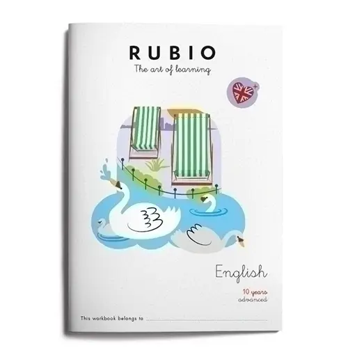 CUADERNO RUBIO A4  ENGLISH ADVANCED 10 - Pack de 5 unidades