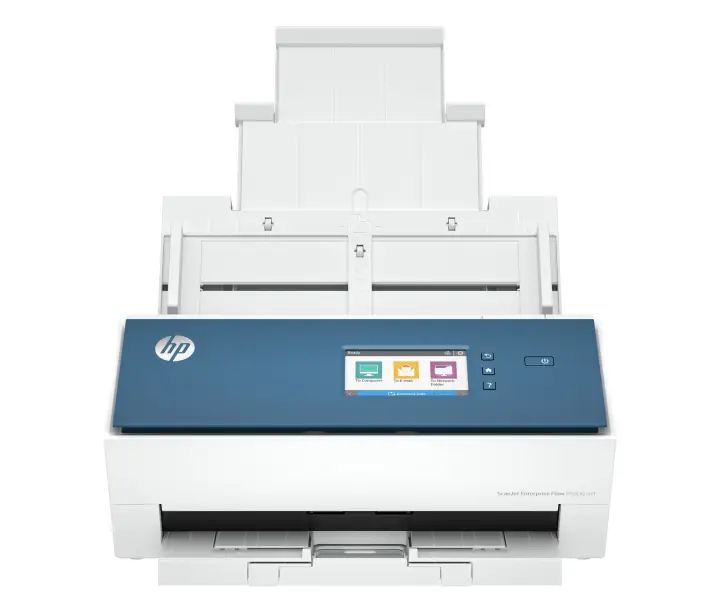 ScanJet Enterprise Flow N9000 sn1 Escáner con alimentador automático de documentos (ADF) 600 x 600 DPI A3 Azul, Blanco