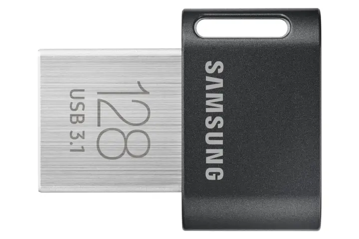 MUF-128AB unidad flash USB 128 GB USB tipo A 3.2 Gen 1 (3.1 Gen 1) Gris, Plata