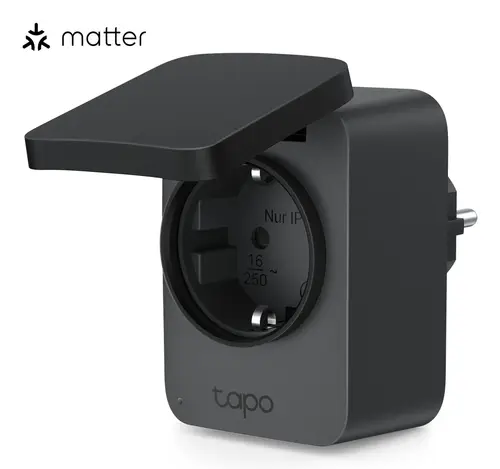 Tapo P410M enchufe inteligente 3680 W Hogar Negro - Imagen 1