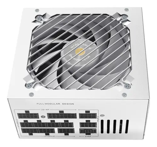 MPB1000SIMW unidad de fuente de alimentación 1000 W 24-pin ATX ATX Blanco - Imagen 1