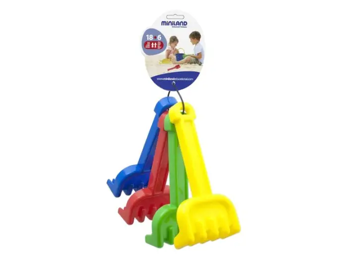 MNL SET 4 RASTRILLOS ESP. STDOS  29039