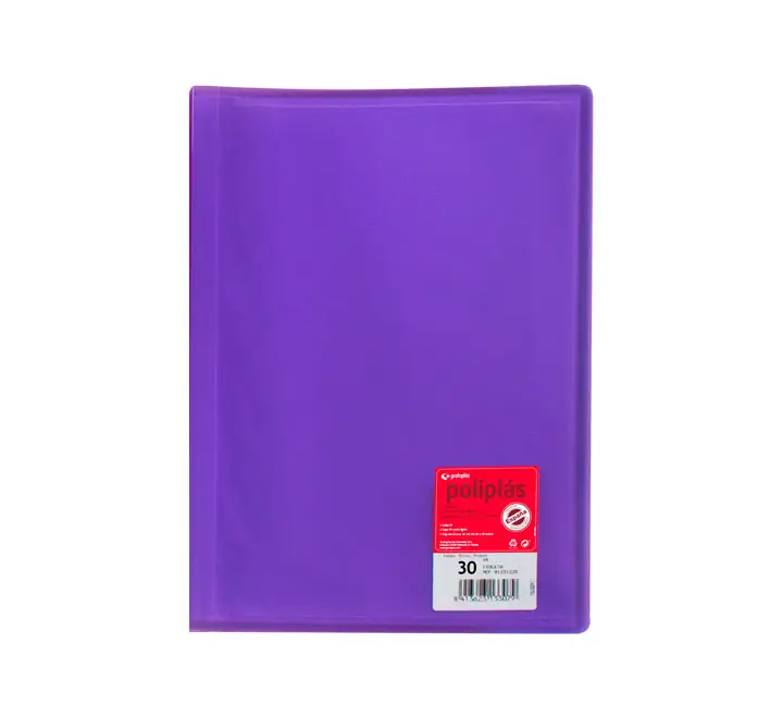 CARP. 30F POLIPLAS GRAFOPLAS A4 PP VIOLET 01331235