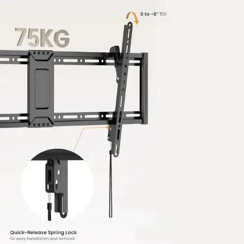 650361 soporte para TV 2,41 m (95") Negro - Imagen 4
