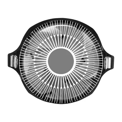Alpine 23 - Compact AMD CPU-Cooler Procesador Refrigerador de aire 9 cm Aluminio, Negro 1 pieza(s) - Imagen 4