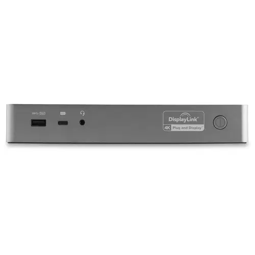 Docking Station Universal para Portátil - Replicador de Puertos Híbrido USB-C/-A - 2x HDMI y DP 4K - PD 100W - Mac / Windows / Chrome OS - Hub Ladrón de 4 Puertos USB - Ethernet - Imagen 4