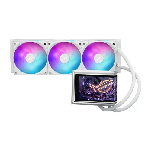 ROG RYUO IV 360 ARGB WHT Procesador Sistema de refrigeración líquida todo en uno 12 cm Blanco - Imagen 1