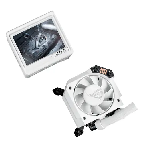 ROG RYUJIN III 360 ARGB EXTREME WHT Procesador Sistema de refrigeración líquida todo en uno 12 cm Blanco 1 pieza(s) - Imagen 8