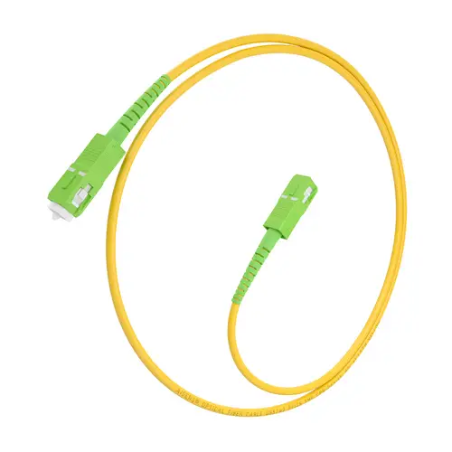 Cable Fibra Óptica Latiguillo G657A2 3.0 9/125 SMF Simplex CPR DCA LSZH, SC/APC-SC/APC, Amarillo, 1.0m - Imagen 2
