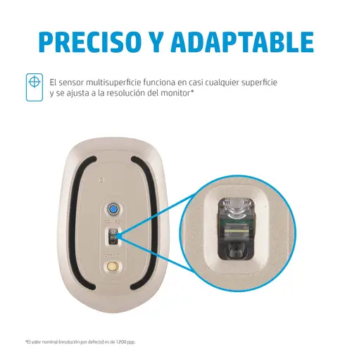 Ratón Bluetooth 410 de perfil bajo y plata - Imagen 9