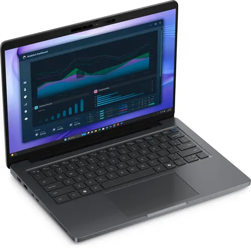 Pro Precision 5 14 PW514261 Copilot+ PC Intel Core Ultra 7 366H Estación de trabajo móvil 35,6 cm (14") WUXGA 32 GB LPDDR5x-SDRAM 1 TB SSD NVIDIA RTX PRO 500 Blackwell Wi-Fi 7 (802.11be) Windows 11 Pro Negro Español - Imagen 2
