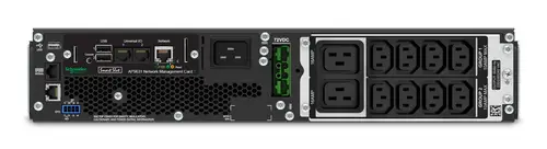 SRT2200RMXLI-NC sistema de alimentación ininterrumpida (UPS) Doble conversión (en línea) 2,2 kVA 1980 W 12 salidas AC - Imagen 2