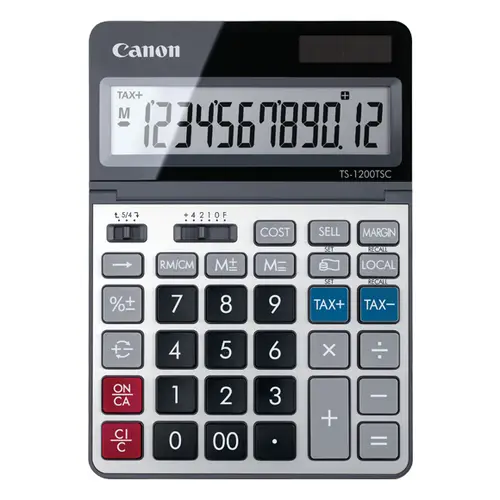 TS-1200TSC calculadora Escritorio Calculadora básica Metálico - Imagen 1