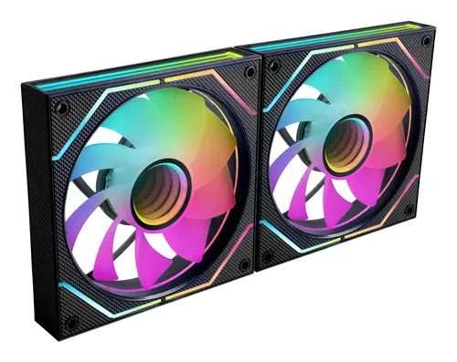 MF3DPROX2R sistema de refrigeración para ordenador Carcasa del ordenador Ventilador 12 cm Negro - Imagen 2