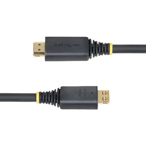Cable HDMI de Alta Velocidad de 5m - Conectores de Agarre - 4K60Hz/1440p 144Hz - HDR10/HDCP 2.2/ARC - UHD - 18Gbps - Cable HDMI para Monitor o Proyector - Recubrimiento de TPE - Imagen 4
